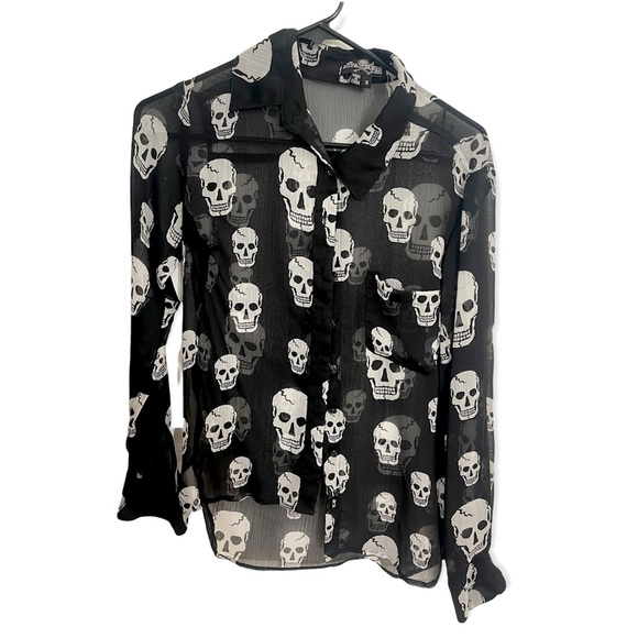 Tops - Skull Blouse